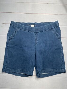 Lee Blue Denim-Look Women’s Shorts